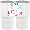 20 oz. Tall Stainless Steel Vacuum Insulated Tumbler White Thumbnail