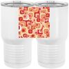 20 oz. Tall Stainless Steel Vacuum Insulated Tumbler White Thumbnail