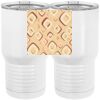 20 oz. Tall Stainless Steel Vacuum Insulated Tumbler White Thumbnail