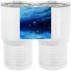 20 oz. Tall Stainless Steel Vacuum Insulated Tumbler White Thumbnail
