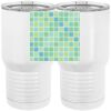 20 oz. Tall Stainless Steel Vacuum Insulated Tumbler White Thumbnail