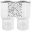 20 oz. Tall Stainless Steel Vacuum Insulated Tumbler White Thumbnail
