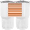 20 oz. Tall Stainless Steel Vacuum Insulated Tumbler White Thumbnail