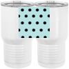 20 oz. Tall Stainless Steel Vacuum Insulated Tumbler White Thumbnail
