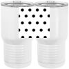 20 oz. Tall Stainless Steel Vacuum Insulated Tumbler White Thumbnail