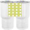 20 oz. Tall Stainless Steel Vacuum Insulated Tumbler White Thumbnail