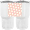 20 oz. Tall Stainless Steel Vacuum Insulated Tumbler White Thumbnail