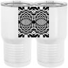 20 oz. Tall Stainless Steel Vacuum Insulated Tumbler White Thumbnail