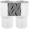 20 oz. Tall Stainless Steel Vacuum Insulated Tumbler White Thumbnail