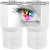 20 oz. Tall Stainless Steel Vacuum Insulated Tumbler White Thumbnail
