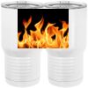 20 oz. Tall Stainless Steel Vacuum Insulated Tumbler White Thumbnail