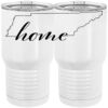 20 oz. Tall Stainless Steel Vacuum Insulated Tumbler White Thumbnail