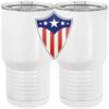 20 oz. Tall Stainless Steel Vacuum Insulated Tumbler White Thumbnail