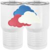 20 oz. Tall Stainless Steel Vacuum Insulated Tumbler White Thumbnail