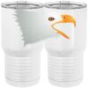 20 oz. Tall Stainless Steel Vacuum Insulated Tumbler White Thumbnail