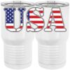 20 oz. Tall Stainless Steel Vacuum Insulated Tumbler White Thumbnail
