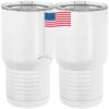 20 oz. Tall Stainless Steel Vacuum Insulated Tumbler White Thumbnail