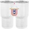 20 oz. Tall Stainless Steel Vacuum Insulated Tumbler White Thumbnail