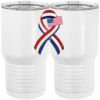 20 oz. Tall Stainless Steel Vacuum Insulated Tumbler White Thumbnail