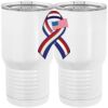 20 oz. Tall Stainless Steel Vacuum Insulated Tumbler White Thumbnail