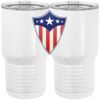 20 oz. Tall Stainless Steel Vacuum Insulated Tumbler White Thumbnail