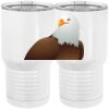 20 oz. Tall Stainless Steel Vacuum Insulated Tumbler White Thumbnail