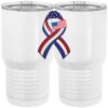 20 oz. Tall Stainless Steel Vacuum Insulated Tumbler White Thumbnail