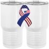 20 oz. Tall Stainless Steel Vacuum Insulated Tumbler White Thumbnail