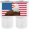 20 oz. Tall Stainless Steel Vacuum Insulated Tumbler White Thumbnail