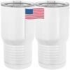 20 oz. Tall Stainless Steel Vacuum Insulated Tumbler White Thumbnail