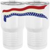 20 oz. Tall Stainless Steel Vacuum Insulated Tumbler White Thumbnail