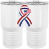 20 oz. Tall Stainless Steel Vacuum Insulated Tumbler White Thumbnail