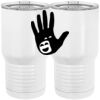 20 oz. Tall Stainless Steel Vacuum Insulated Tumbler White Thumbnail