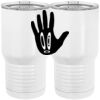 20 oz. Tall Stainless Steel Vacuum Insulated Tumbler White Thumbnail
