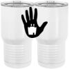 20 oz. Tall Stainless Steel Vacuum Insulated Tumbler White Thumbnail
