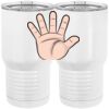 20 oz. Tall Stainless Steel Vacuum Insulated Tumbler White Thumbnail