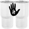 20 oz. Tall Stainless Steel Vacuum Insulated Tumbler White Thumbnail