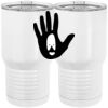 20 oz. Tall Stainless Steel Vacuum Insulated Tumbler White Thumbnail