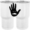 20 oz. Tall Stainless Steel Vacuum Insulated Tumbler White Thumbnail