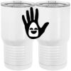 20 oz. Tall Stainless Steel Vacuum Insulated Tumbler White Thumbnail