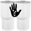 20 oz. Tall Stainless Steel Vacuum Insulated Tumbler White Thumbnail