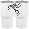 20 oz. Tall Stainless Steel Vacuum Insulated Tumbler White Thumbnail