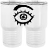 20 oz. Tall Stainless Steel Vacuum Insulated Tumbler White Thumbnail