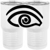 20 oz. Tall Stainless Steel Vacuum Insulated Tumbler White Thumbnail