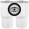 20 oz. Tall Stainless Steel Vacuum Insulated Tumbler White Thumbnail