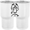 20 oz. Tall Stainless Steel Vacuum Insulated Tumbler White Thumbnail