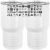 20 oz. Tall Stainless Steel Vacuum Insulated Tumbler White Thumbnail