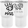 20 oz. Tall Stainless Steel Vacuum Insulated Tumbler White Thumbnail