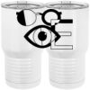 20 oz. Tall Stainless Steel Vacuum Insulated Tumbler White Thumbnail