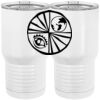 20 oz. Tall Stainless Steel Vacuum Insulated Tumbler White Thumbnail